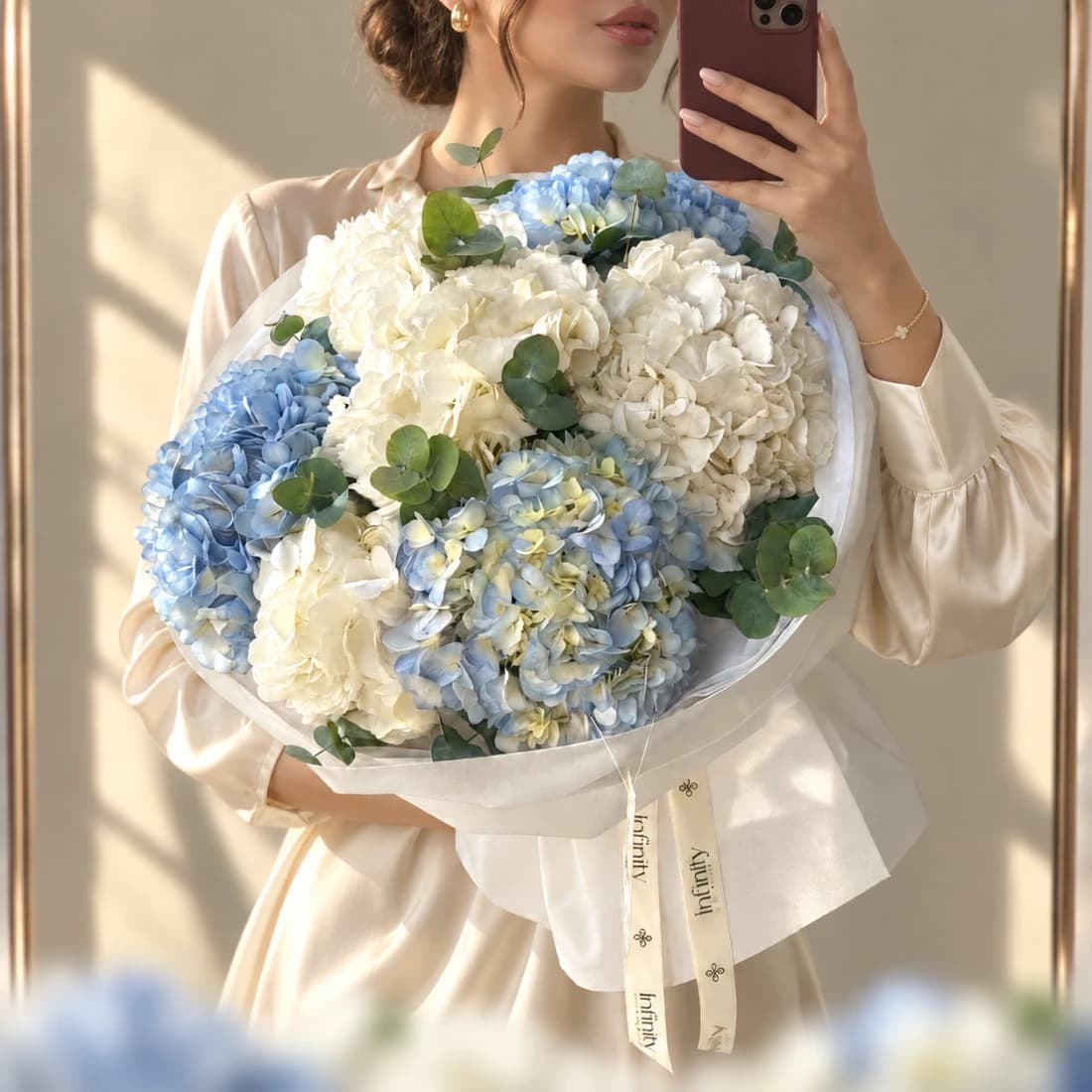 Blue & White Petite