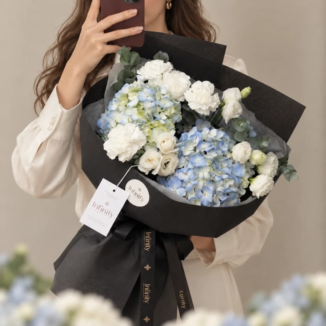 Blue Lisianthus Cloud