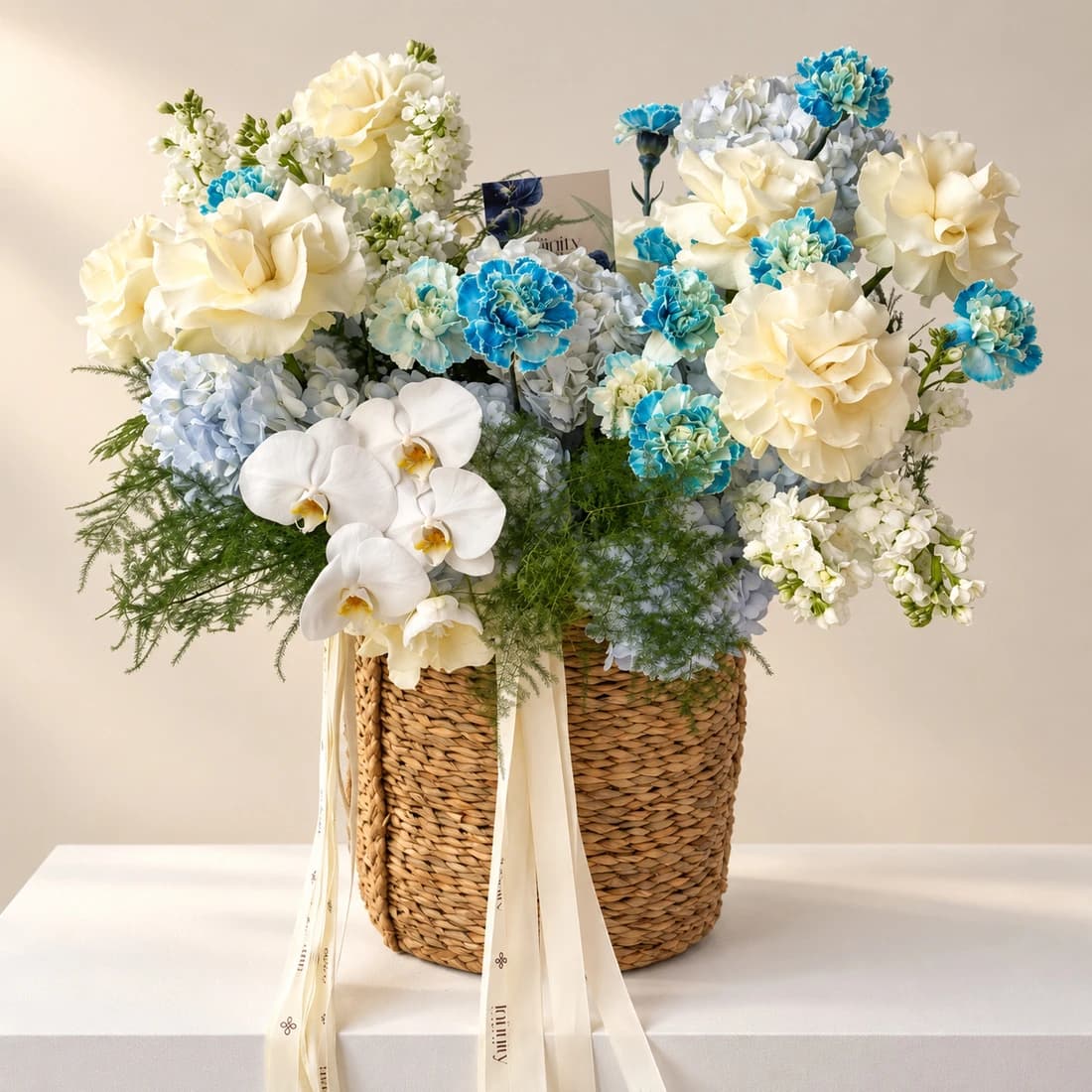 Blue Orchid Stock