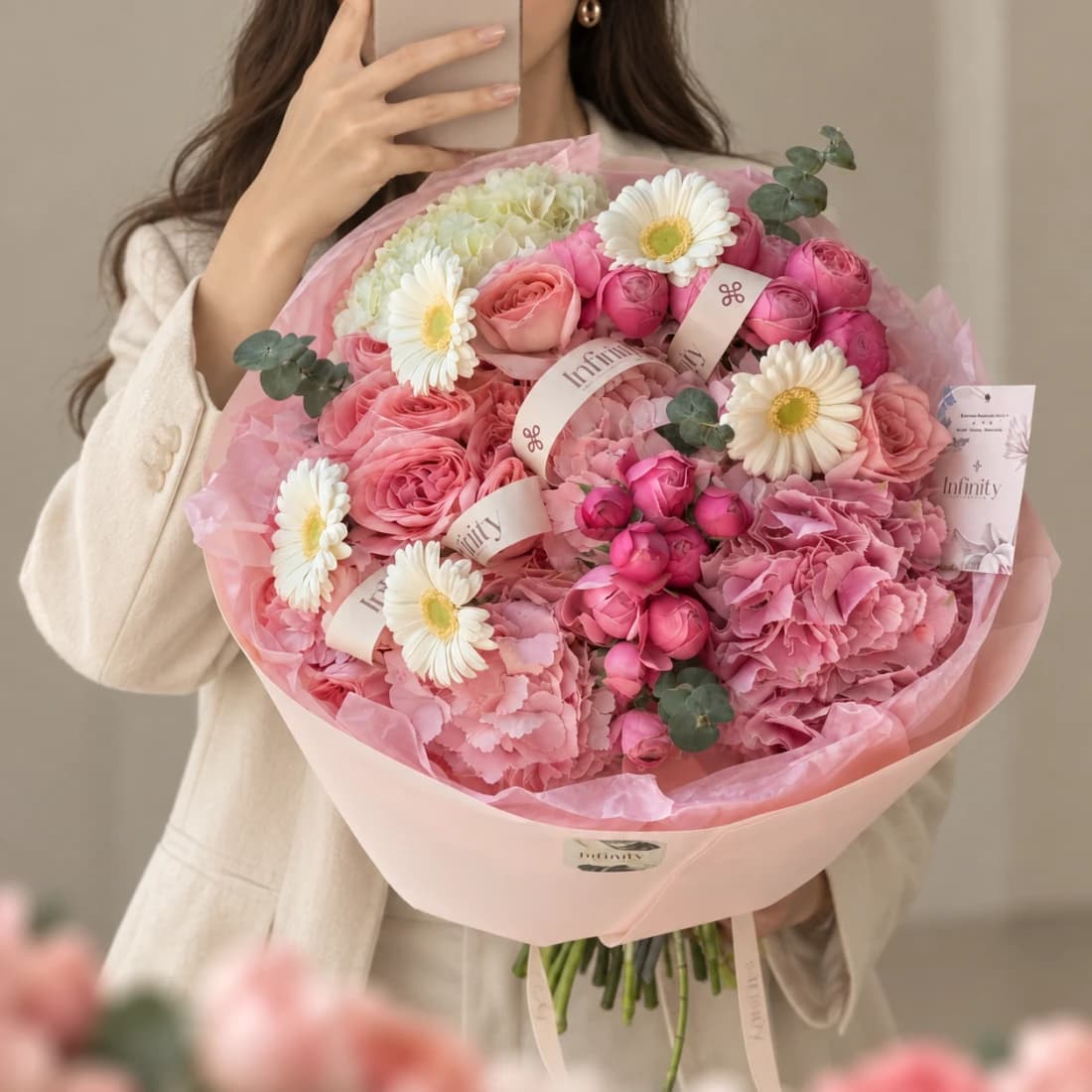 Pink Gerbera Garden