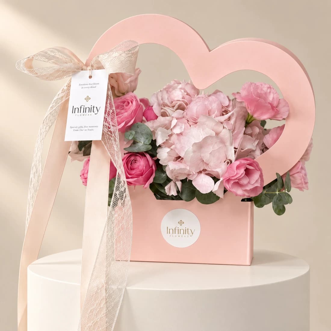 Pink Lisianthus Posy