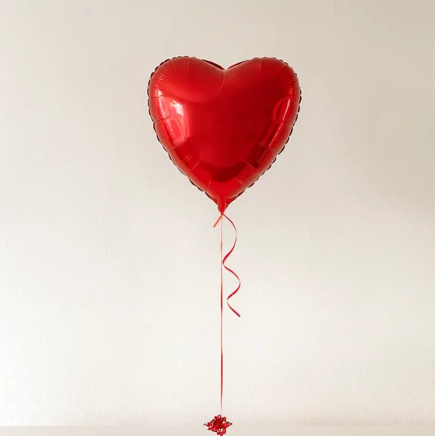 Heart Balloon, Red