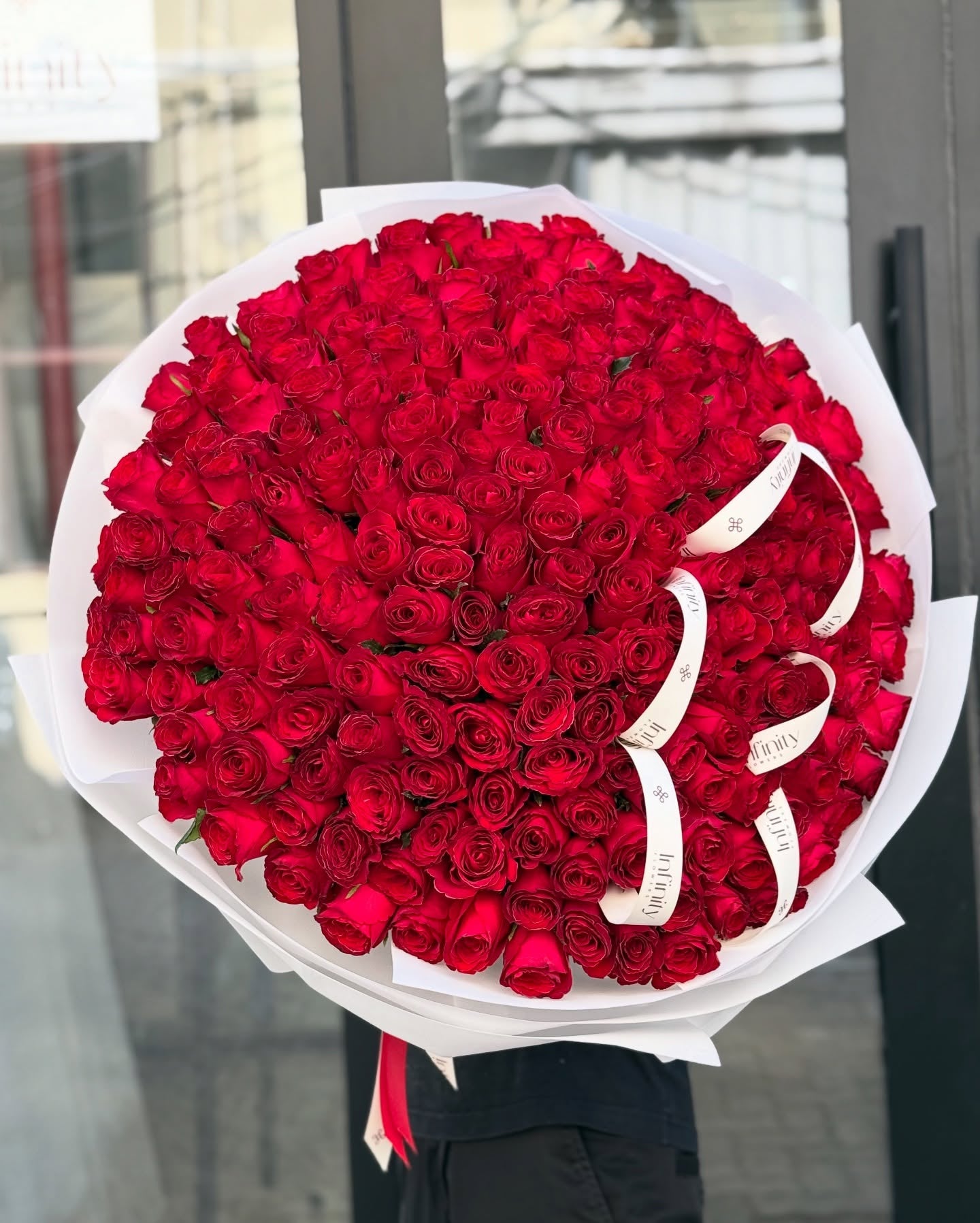 も*も様 Flower ribbon tops Red Ribbon for Ramo Buchon English – Coko Berry